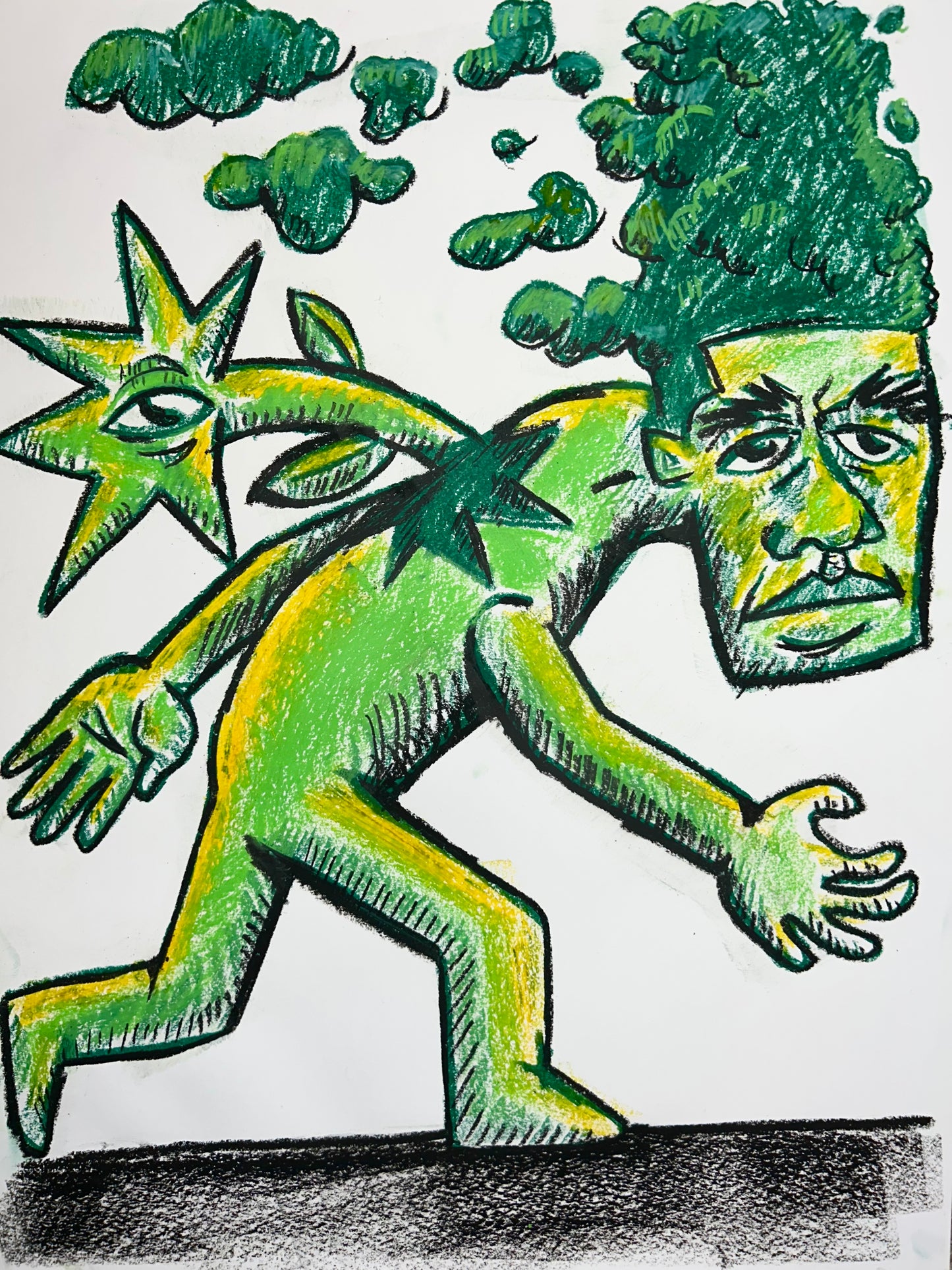 Just Keep Strolling Art Print