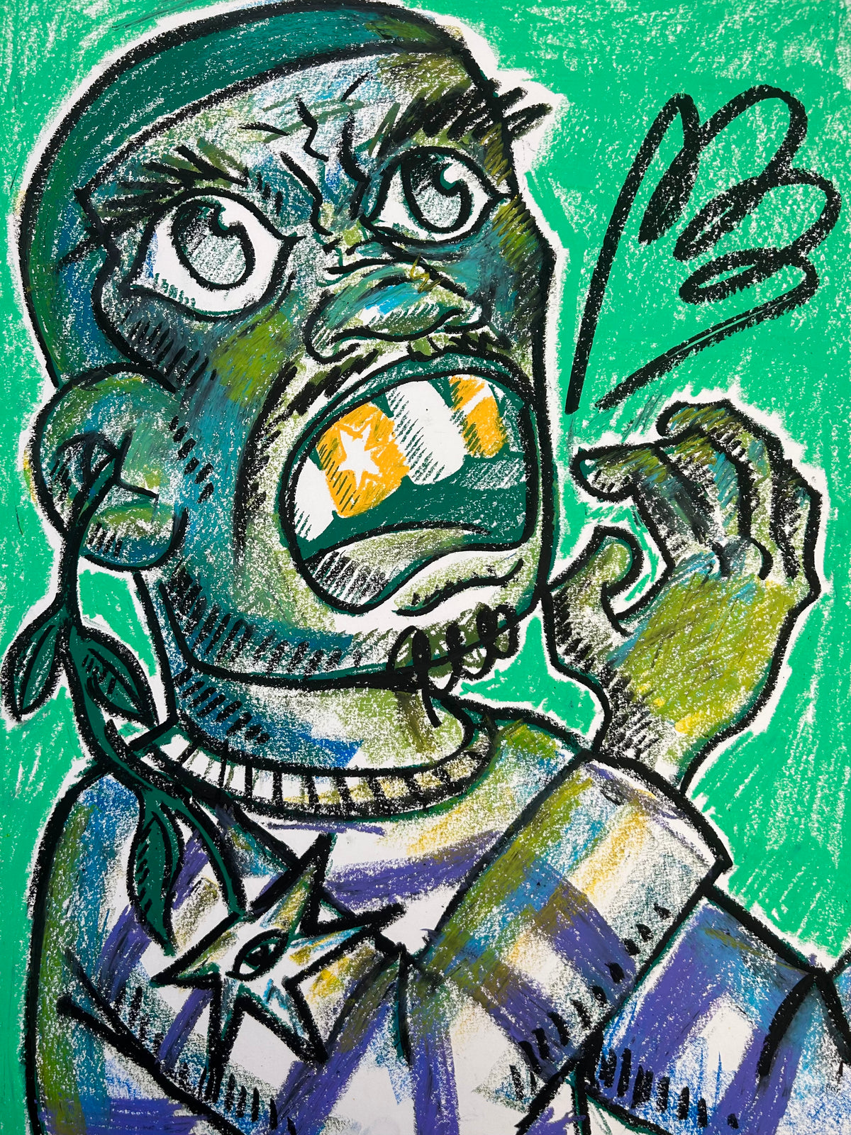 Strong Emotions Art Print