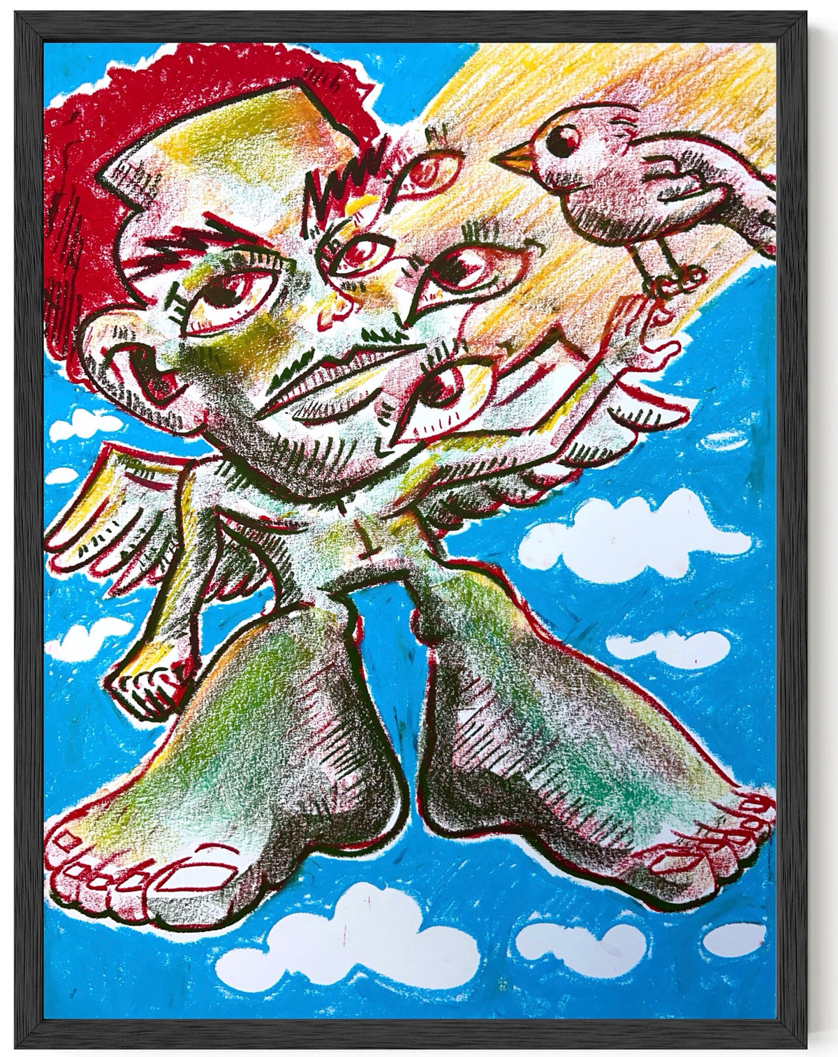 Ethereal Birdie Art Print
