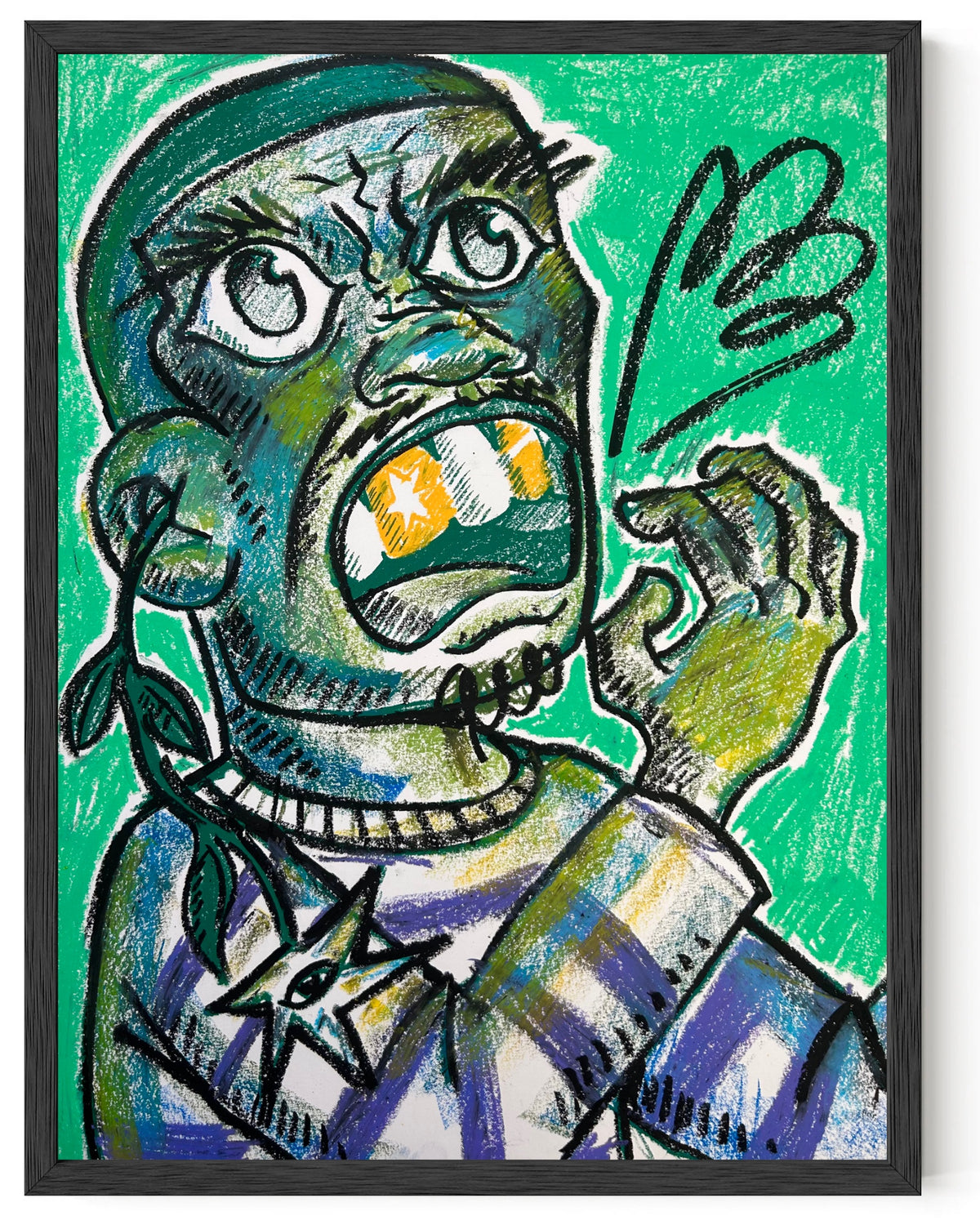 Strong Emotions Art Print