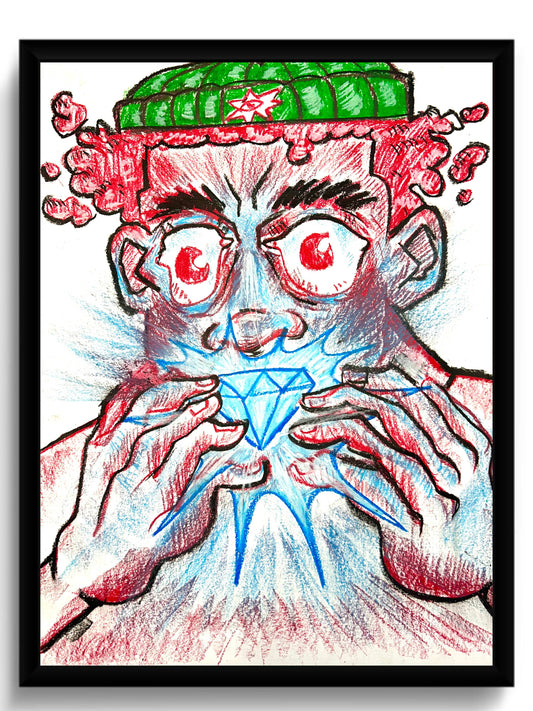 Shiny Object Syndrome Art Print