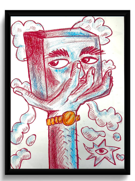 Out Of A Rut Art Print