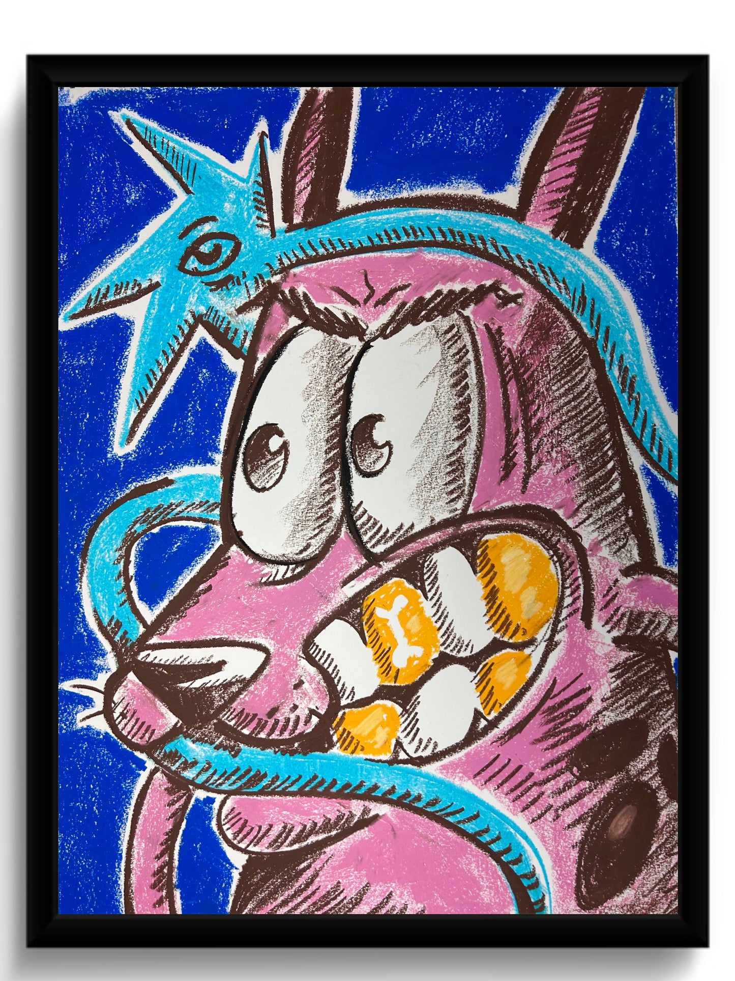 Courage Not A Coward Art Print