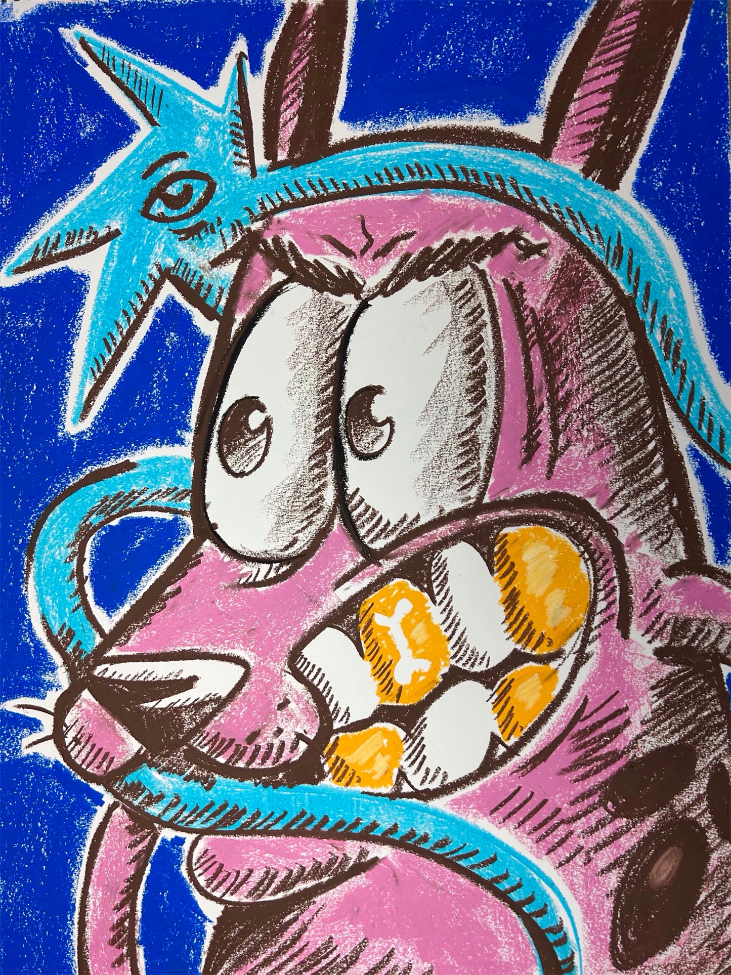 Courage Not A Coward Art Print