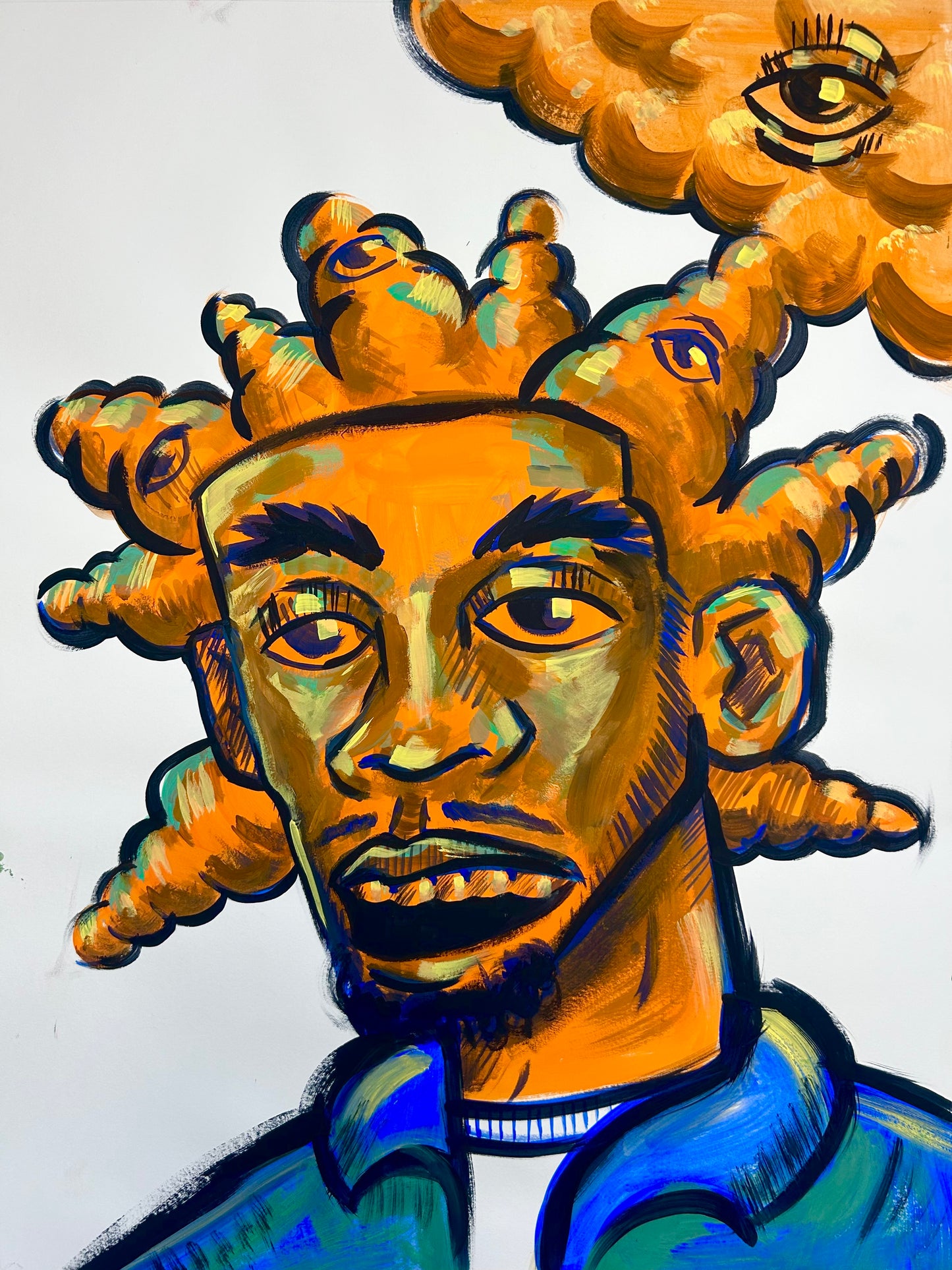 Head In The Clouds Art Print