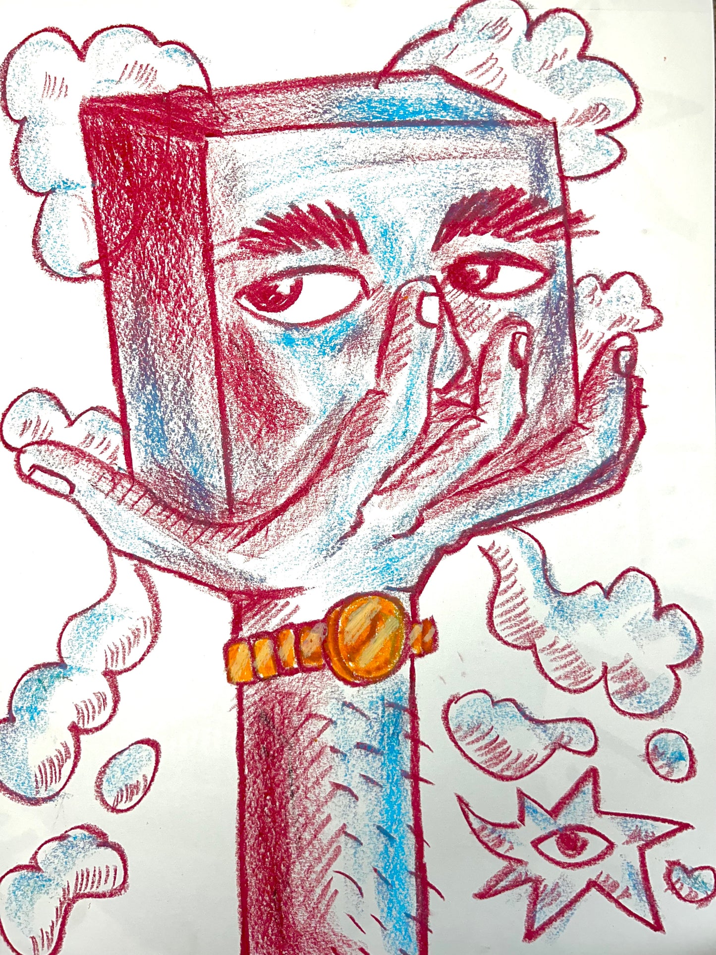 Out Of A Rut Art Print